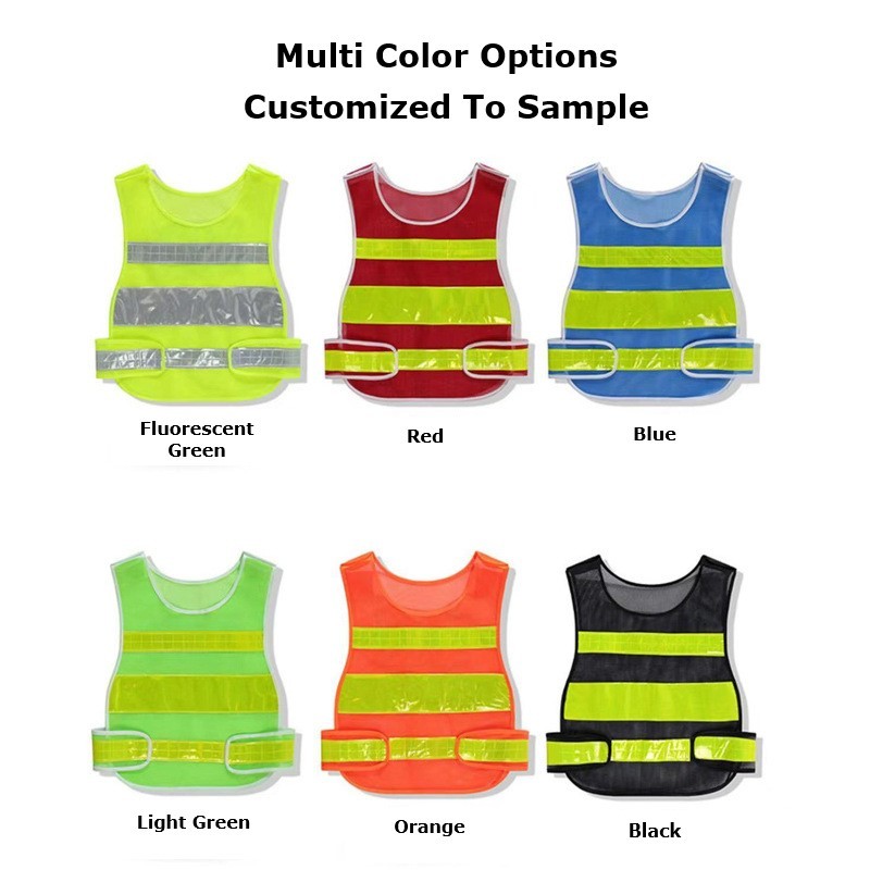 Breathable Patrol Reflective Clothing Traffic Road Security Mesh Reflective Vest Safety Vest Wholesale