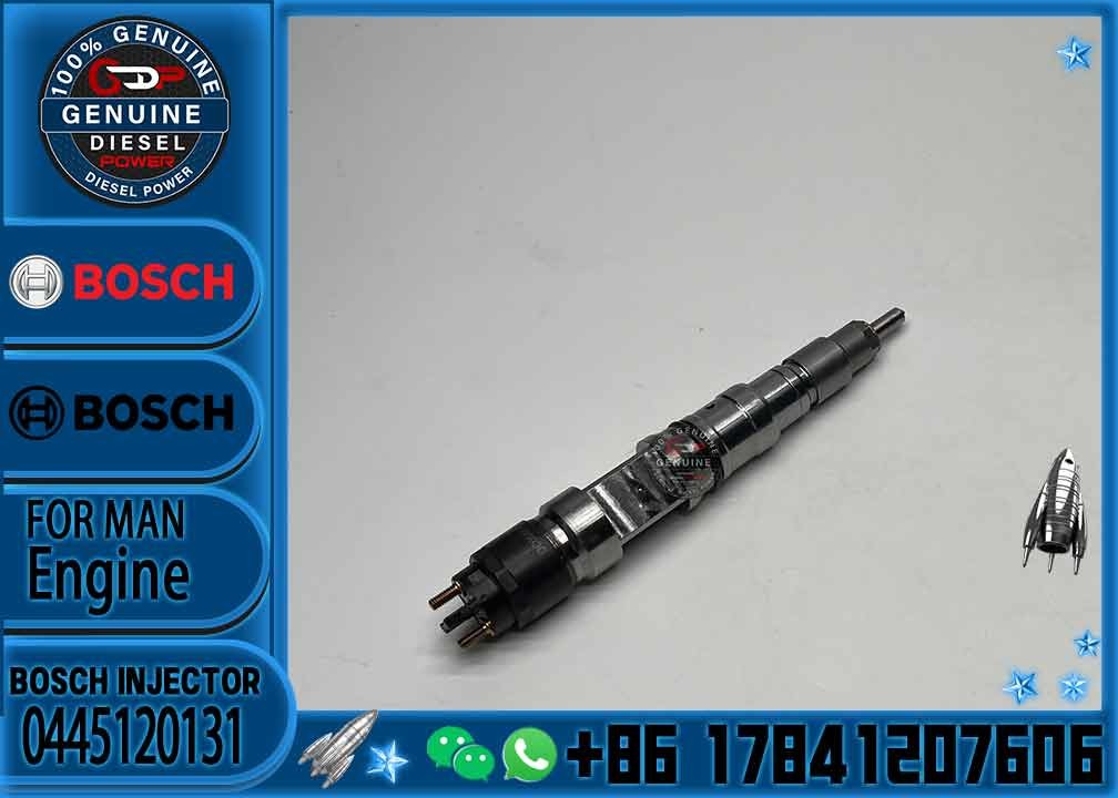 Common Rail Injector Fuel Injector 0445120131 0 986 435 561 for MAN Tgx 18.680 I 33.680 07-19 0445120131