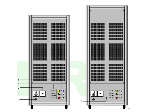 300V High Power Source 3 Phase 120A High Stability Automatic / Manual Operation