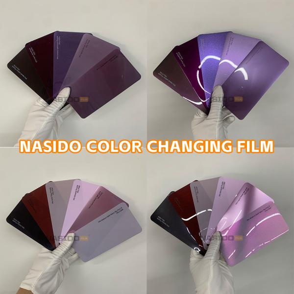 Car Color Changing Film Nasido Pink Purple Color TPU PPF Self-healing Car Wrap