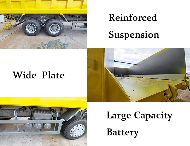 TITAN Sino Trucks Howo 430  Sinotruk Howo 8x4 Tipper Truck