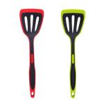 Wholesale Kitchen Utensil Silicone Non-Stick Nylon Slotted Turner Spatula