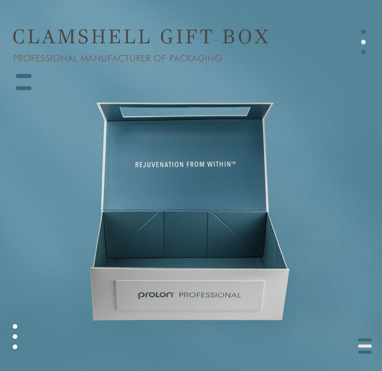 Cardboard Folded Gift Box Magnetic Lid Closure Book Style Rigid Sliding Packaging Flat Mailer