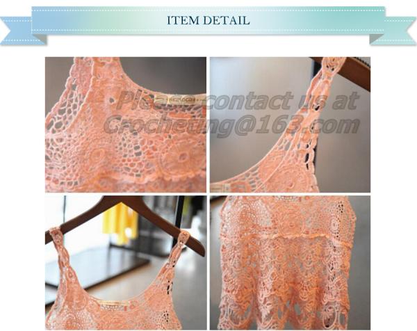 Summer Crop Tops Crochet Top Knit Summer Style Women Tops Cropped Halter White