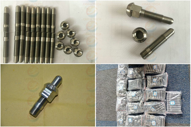 M1.5, M2 Din 912 DIN 933 Titanium Alloy Products Hexagon Socket Fastener Nuts Washer