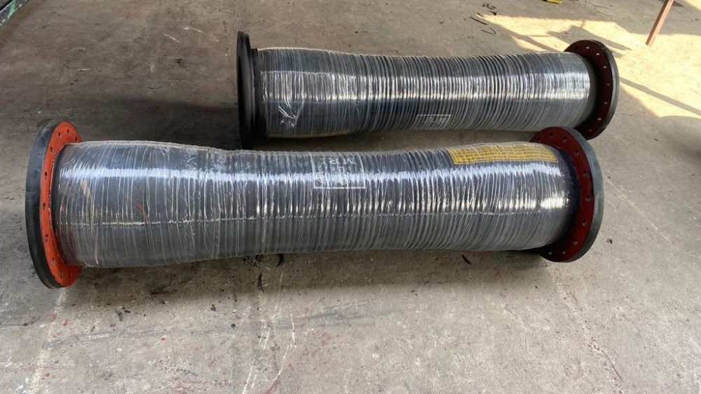 Water Discharge Hose Pipe Lay Flat Connect Rubber PVC Black Drain Extension