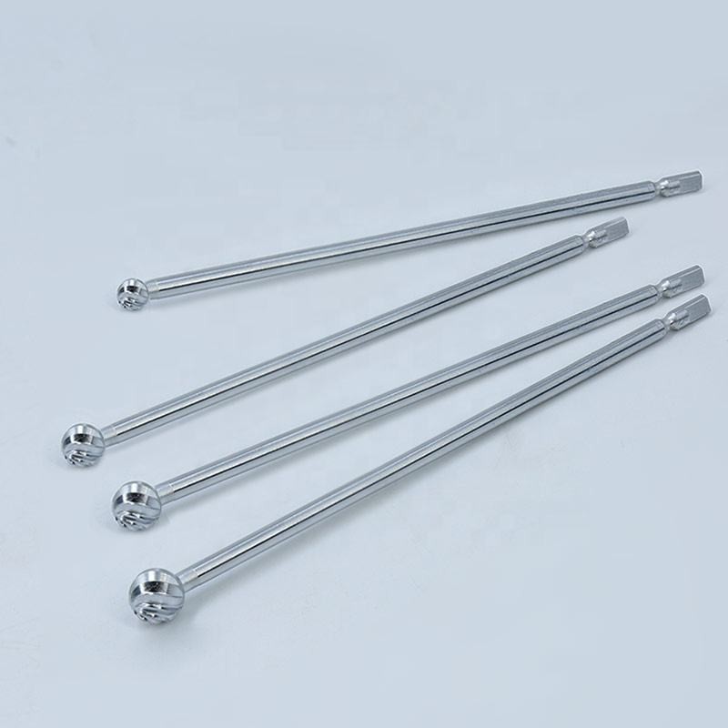 Lightweight Silver Dental Diamond Bur , Portable Tungsten Carbide Burs In Dentistry
