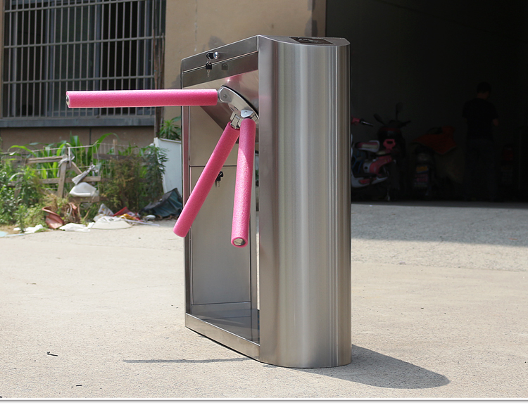 304 Stainless Steel Hot Sale Tripod Turnstile Bridge Turnstile Fingerprint And Card Access Control System