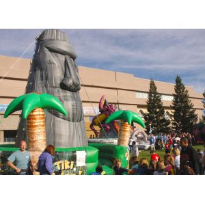 Buy cheap Tiki Island Themed Large 28ft Inflatable Climbing Wall Party Games product