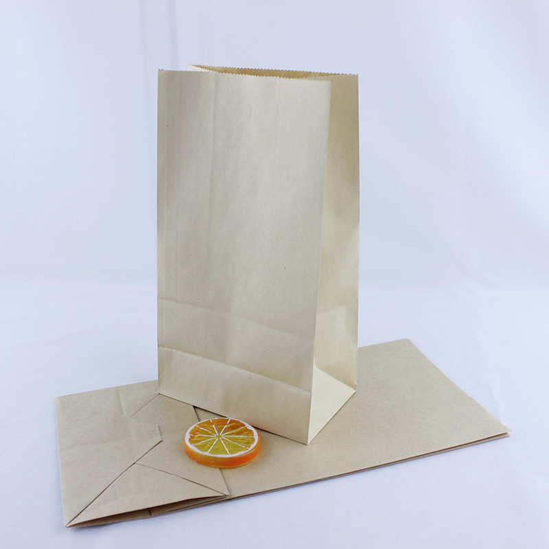 Printing Kraft Foil Lined Paper Bags No Handles Square Bottom Customized