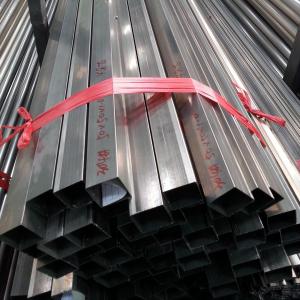 China ASTM A312 TP316L Stainless Steel Square Pipe 40*40 - 200*200mm in 6m Length Welded Steel Pipe on sale