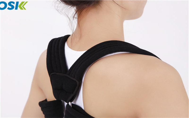 Medical Posture Support Brace Composite Cloth Dressing Type With Underarm Pads