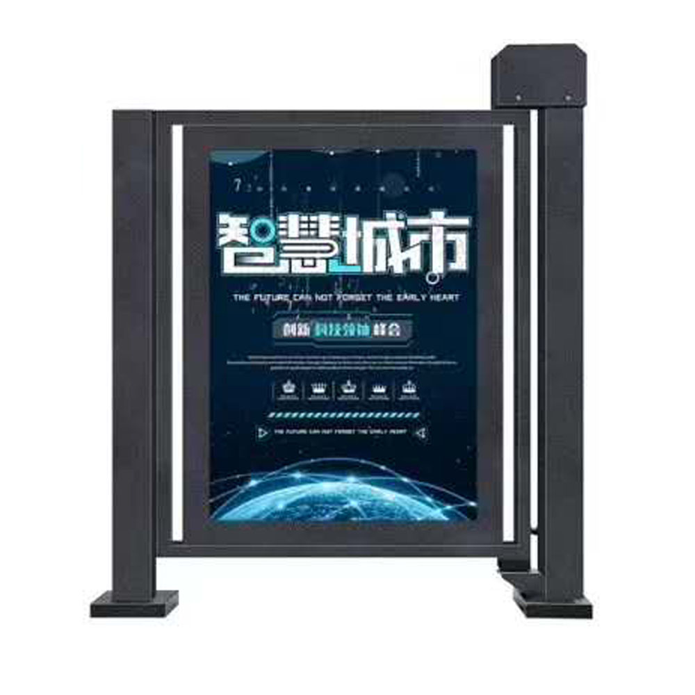 School Access Control Swing Turnstile Barrier Gate With Rain Protection