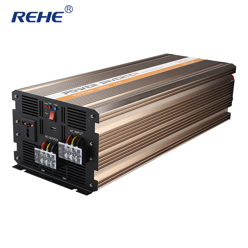 5000w Solar Inverter on Grid Rechargeable UPS Power Inverter with Battery charger