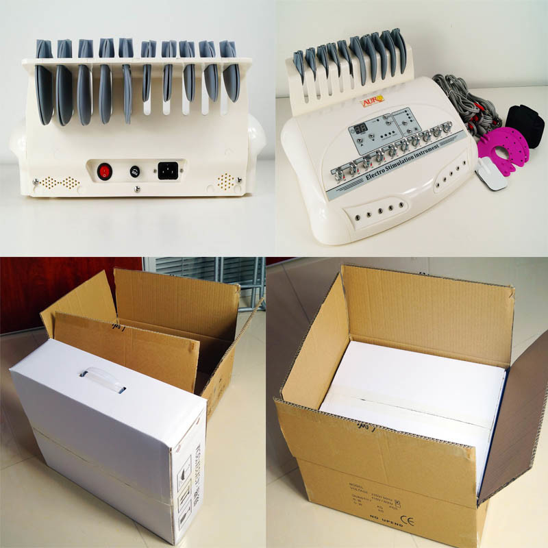 EMS Physiotherapy Muscle Stimulator Machine 35W 110V - 220V For Body Slimming