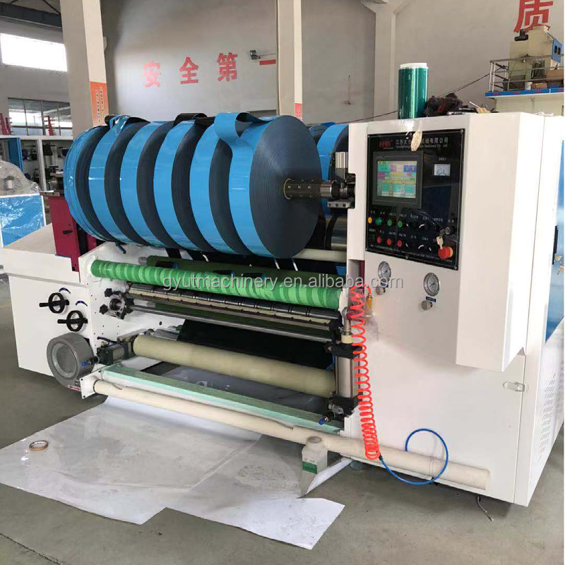 Customizable Plastic Film Suitable Automatic Paper Label Roll Slitting Rewinding Machine