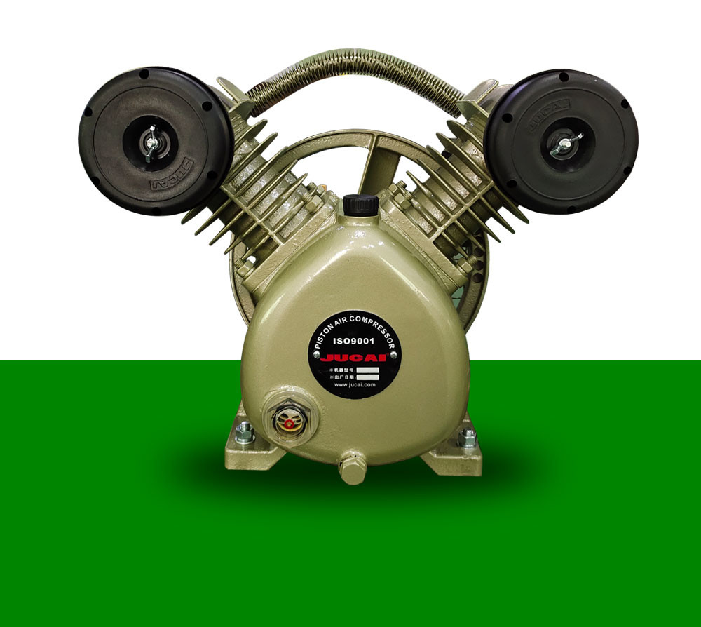 Industrial Electric Reciprocating Piston Jucai Air Compressor 2 Hp 1.5kw 60L
