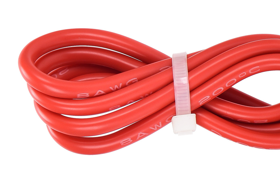 10AWG Battery Terminal Cables 20cm 30cm 40cm Super Soft Silicone With Lug