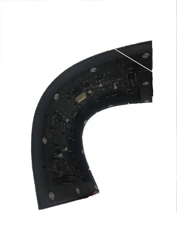 Professional Remote Control Soft Flexible LED Screen 4mm AC 110V - 220V
