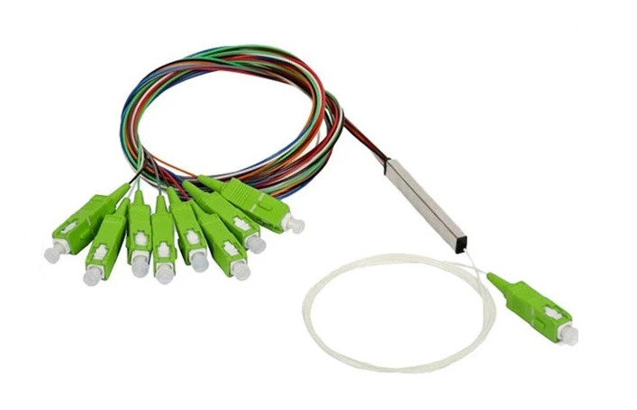 Spring Free Samples Passive FTTH Fiber Optic PLC Splitter Mini SC UPC 1x16