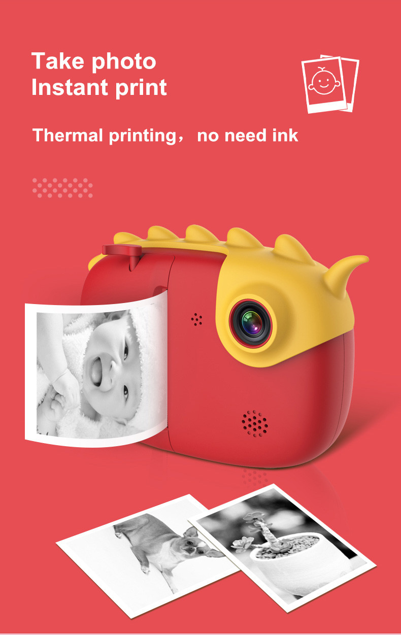 Wireless Mini Inkless Pocket Printer Instant Thermal Photo Printing