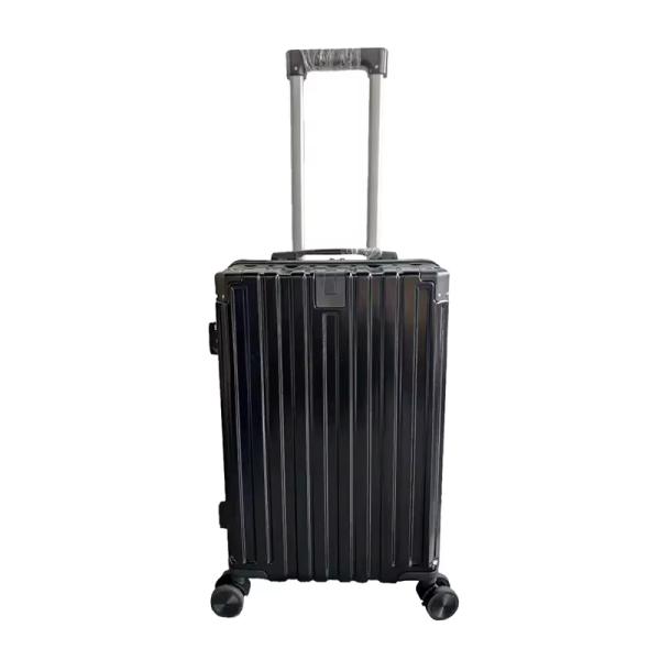 Lightweight Multi-Functional PC Carry-On Luggage with Cup Holder and Hanger Lining 210D Polyester