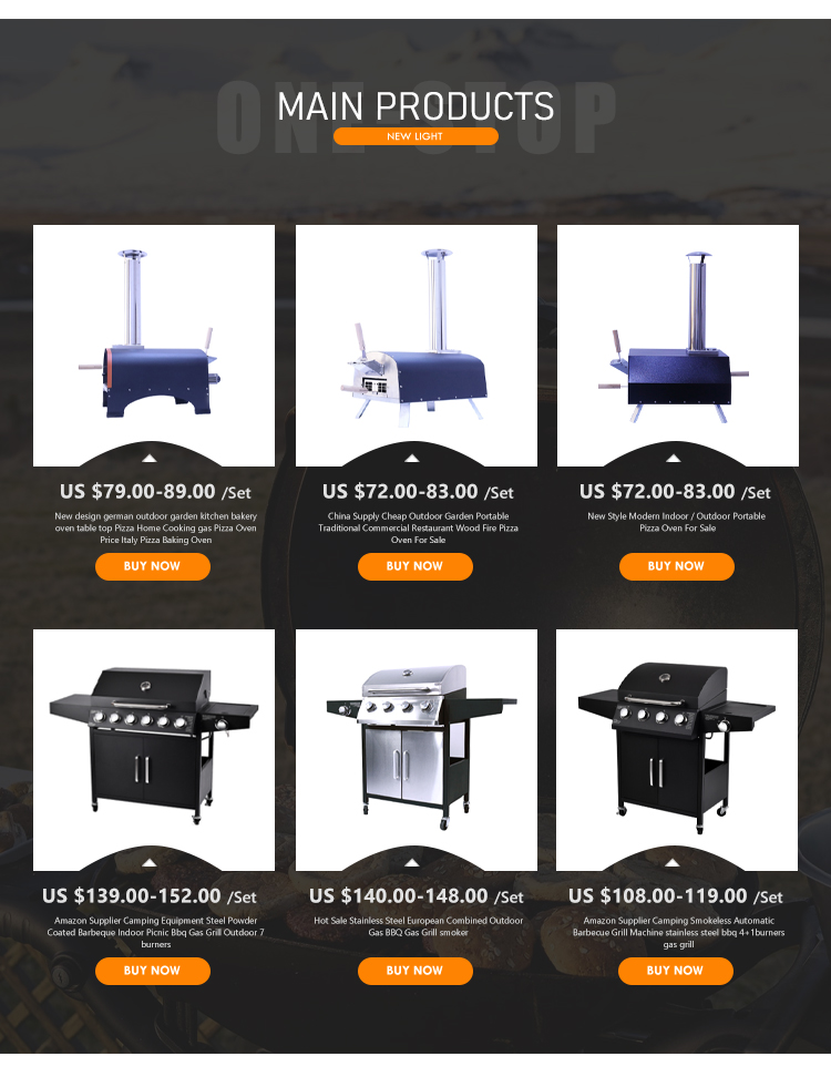 Multi-Function Pizzaofen Horno for Making Perfect Pizzas Outdoors 33*33*1.2cm