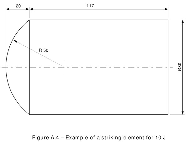 IEC60668-2-75 SS Impact Testing Machine Striking Element