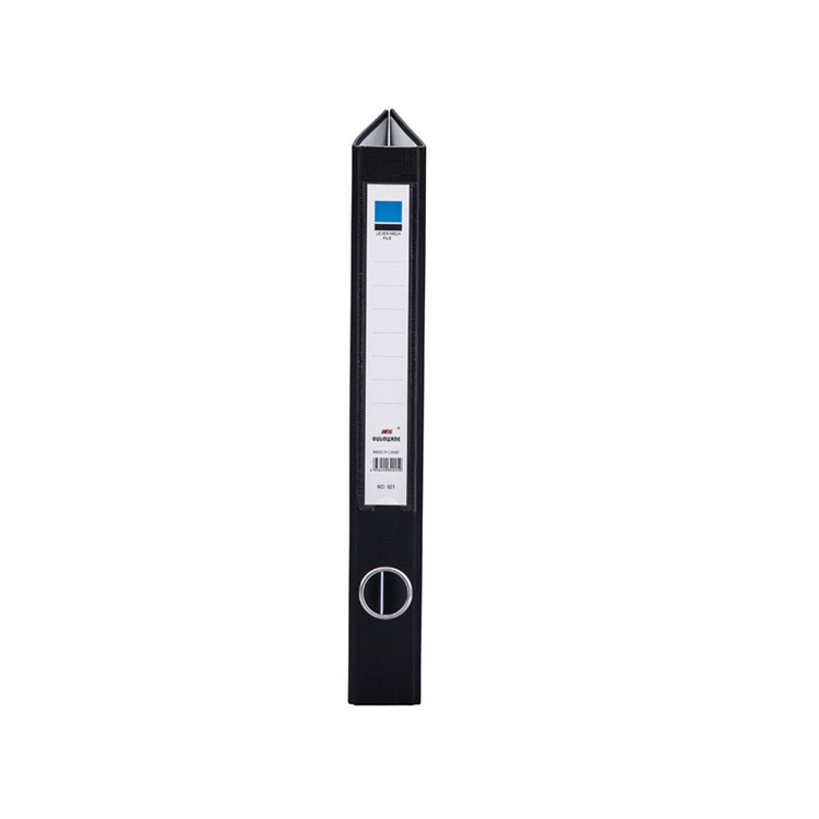 Black Blue Pressboard Classification File A4 Folder Document Storage with 3 Holes