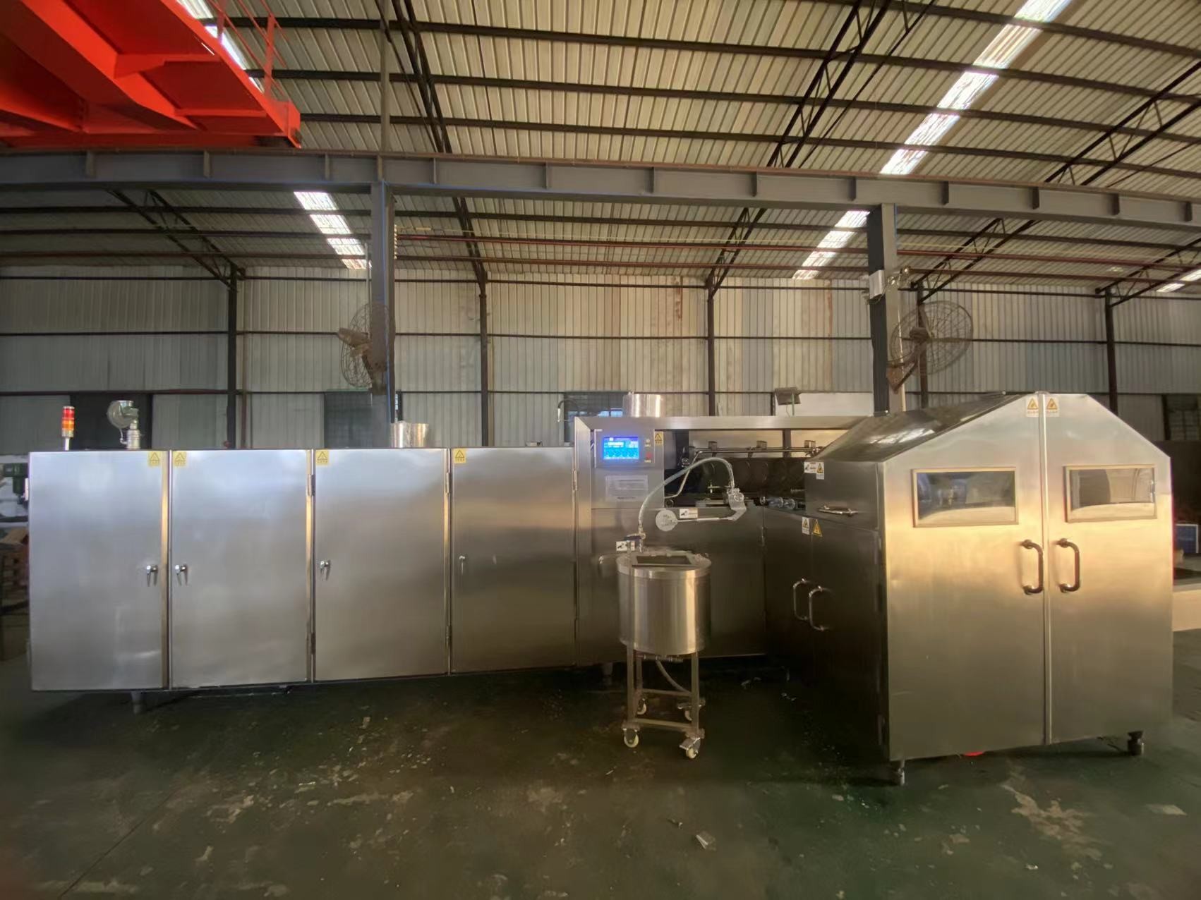 380V 3200pcs/H Automatic Ice Cream Cone Machine Sugar Ice Cream Cone Production Line
