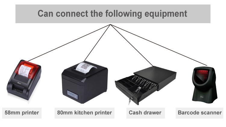 Windows 7/10 OS 15.6 Inch Touch Screen All In One POS System for Retail Point Of Sale