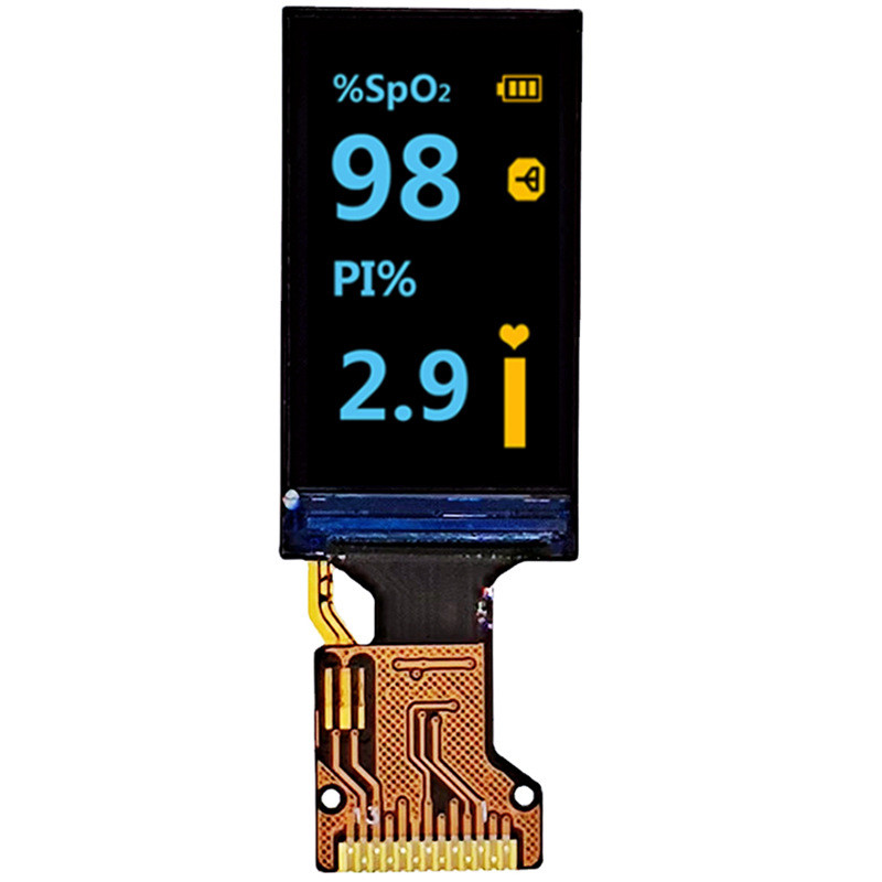 1.08 Inch TFT LCD Display Module, 129X220 4 Line SPI Driving IC GC9203