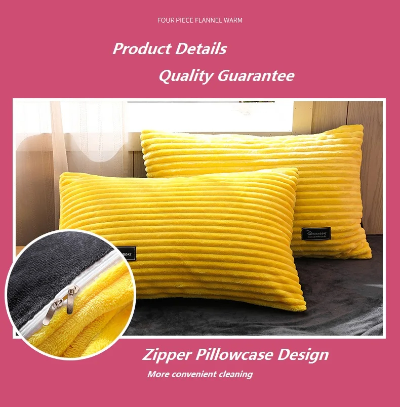 Customized Queen King Size Bed Sheet Quilt Cover Bedding Set in 4 Grade Color Fastness