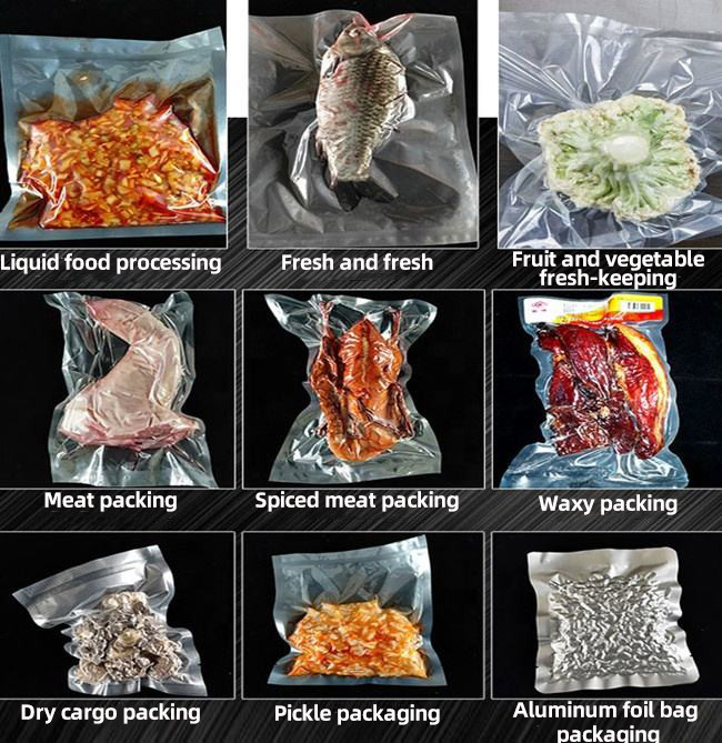 Double Chamber Vacuum Packing Machine For Seafood / Salted Meat / Dry Fish / Pork / Beef / Rice