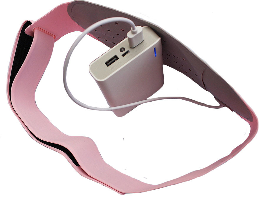 USB Connected Warm Palace Belt Graphene Heating For Menstrual Pain Relief