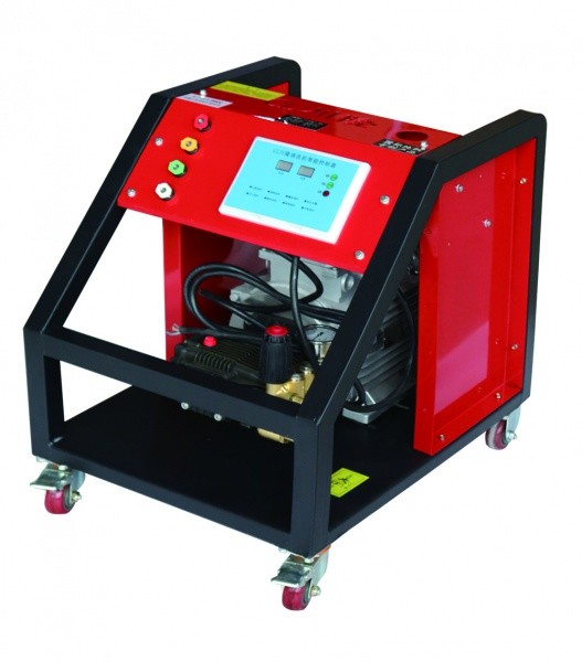 1.1KW -7.5KW Motorized Hydro Test Pump Pipeline Hydro Testing Equipment Trolley Type