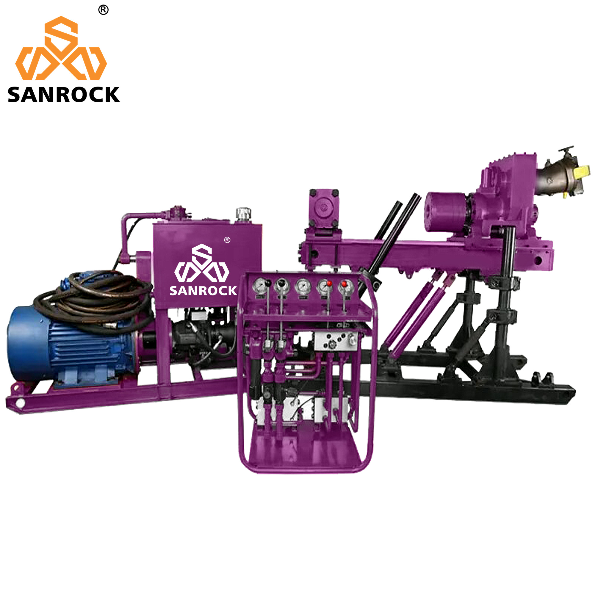 Small Core Drilling Rig Hydraulic Borehole Underground Tunnel Core Drilling Equipment