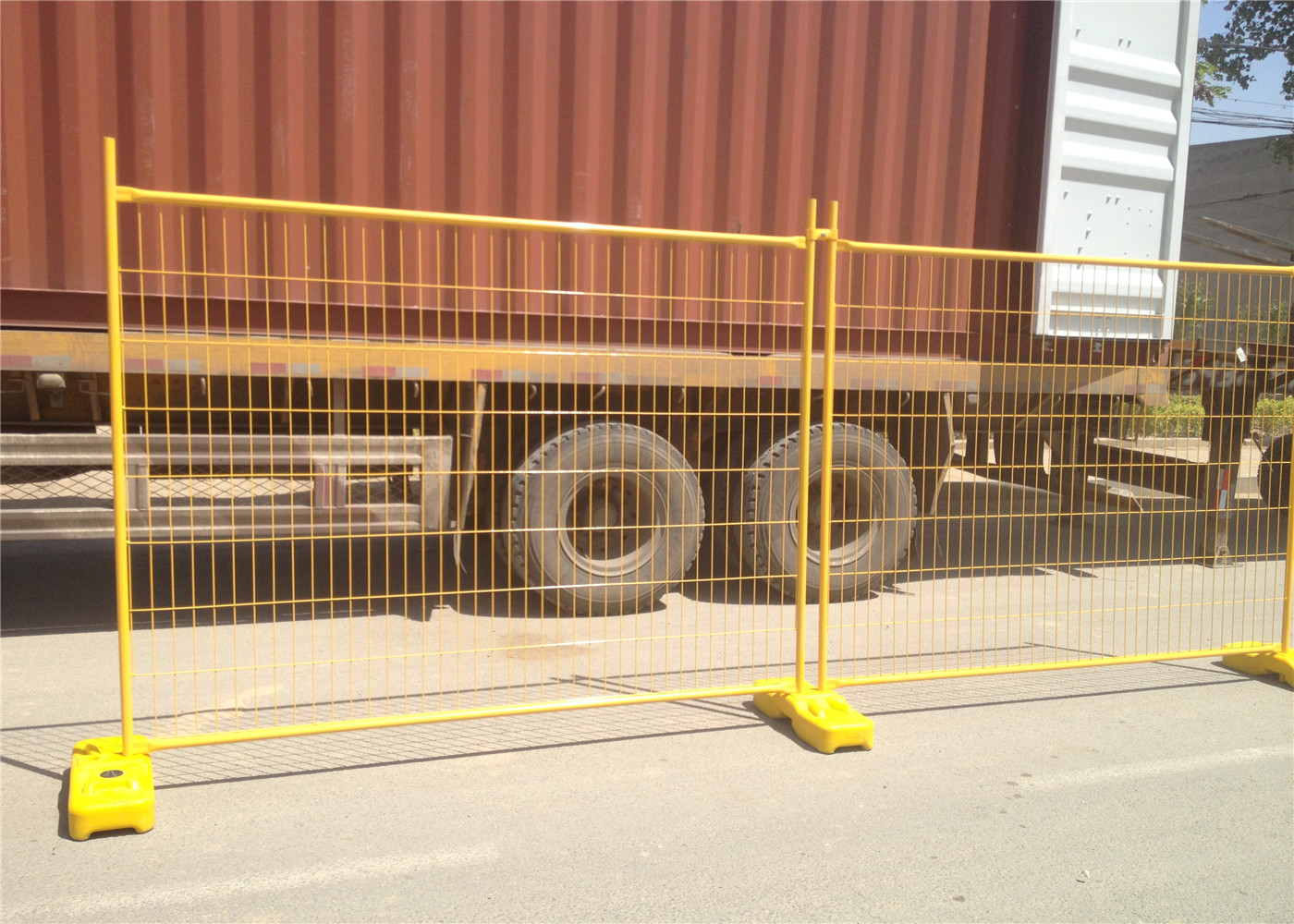 50mm*150mm anti climb mesh temp fence panels OD 38mm tubing wall thick 1.5mm full hot dipped galvanized to be 42 microns