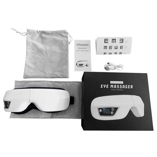 Electric Eye Massager With Heat Music Customizable Eye Massage Machine For Fatigue Relief Dry Eyes Better Sleep