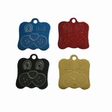 Quality Blank Necklace Dog Identification Tags 304 Stainless Steel Laser Engraved With Military for sale