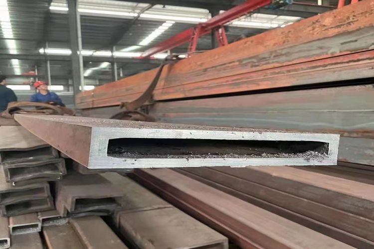Q345 Square GI Hollow Pipe , Thickness Galvanized Steel Pipe