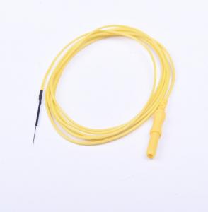 China Disposable Subdermal Needle Electrodes Single Lead With Connector on sale