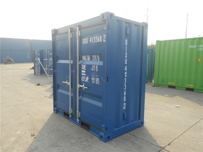 1200 x 2200 x 2260mm Dry Container Single Door Mini 4ft Corten Steel Portable Storage Container with CSC Certificate