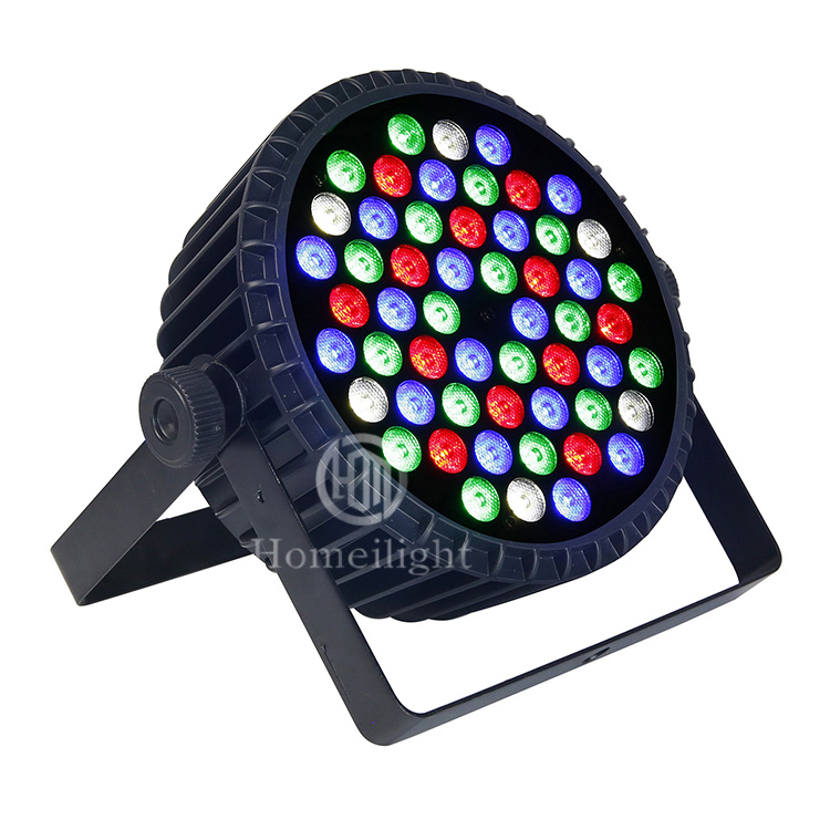 RGBW4in1 54*3W Flat Par Light for Wedding Party Disco Wedding Club Bar DJ