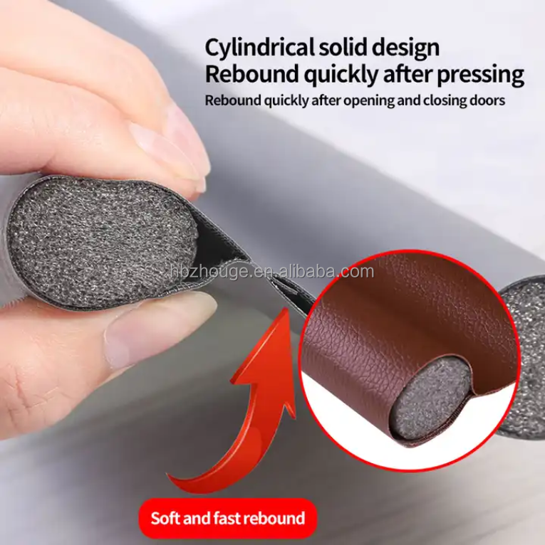 Customizable Hardness Foam EPDM Water Stop Belt for Flexible Dust Door Bottom Seal Strip