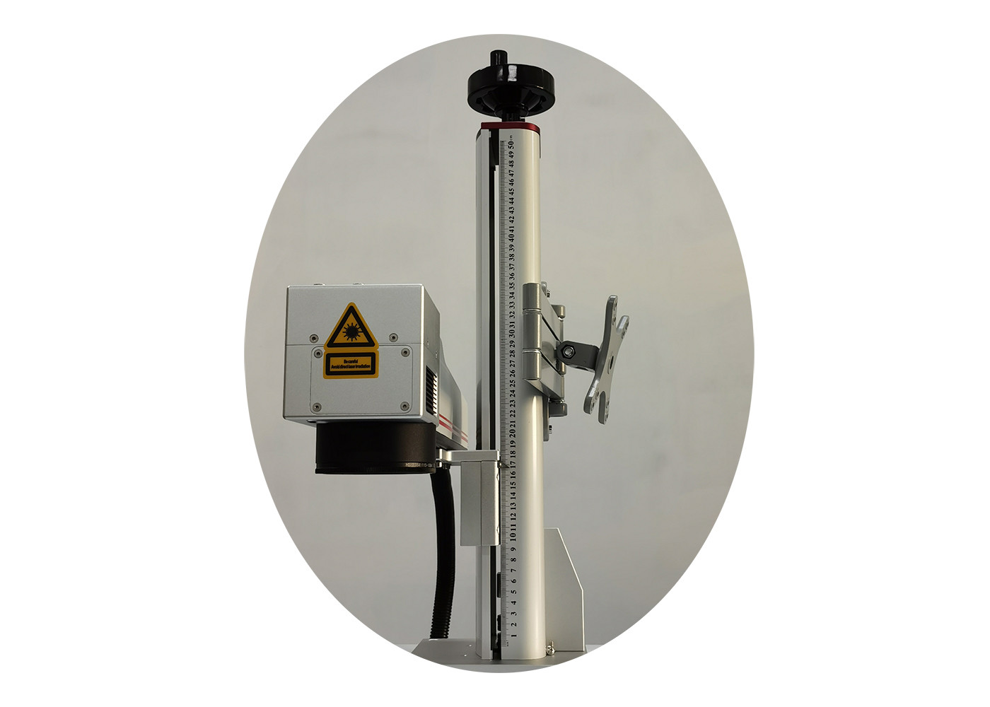 220V 50HZ 50W Fiber Laser Marking Machine Auto Lift And JPT Source
