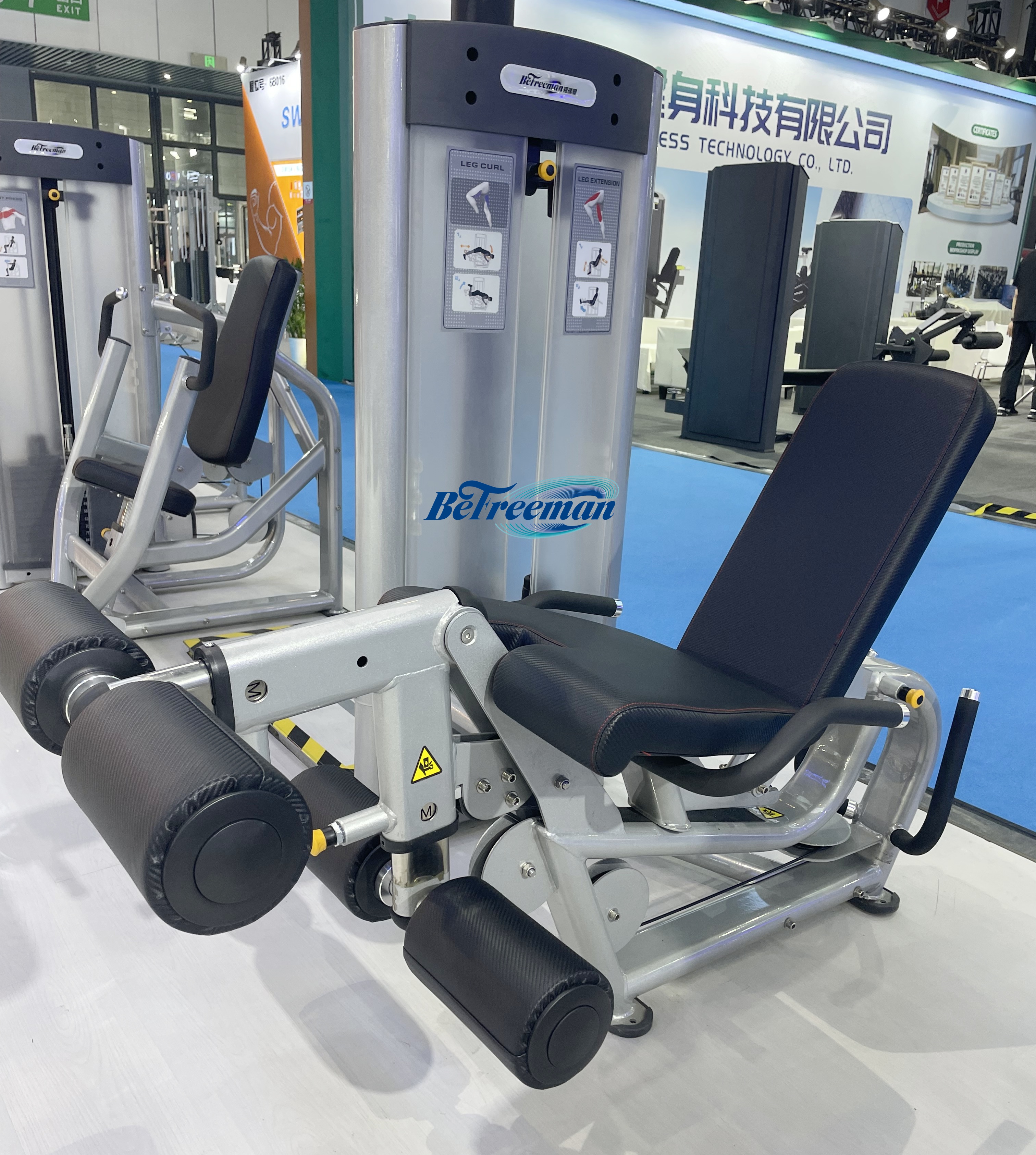 1950*870*2145mm Steel Pin Loaded Gym Lat Pull Down and Seated Row Machine for Strength Training in Gym Heavy-Duty Design