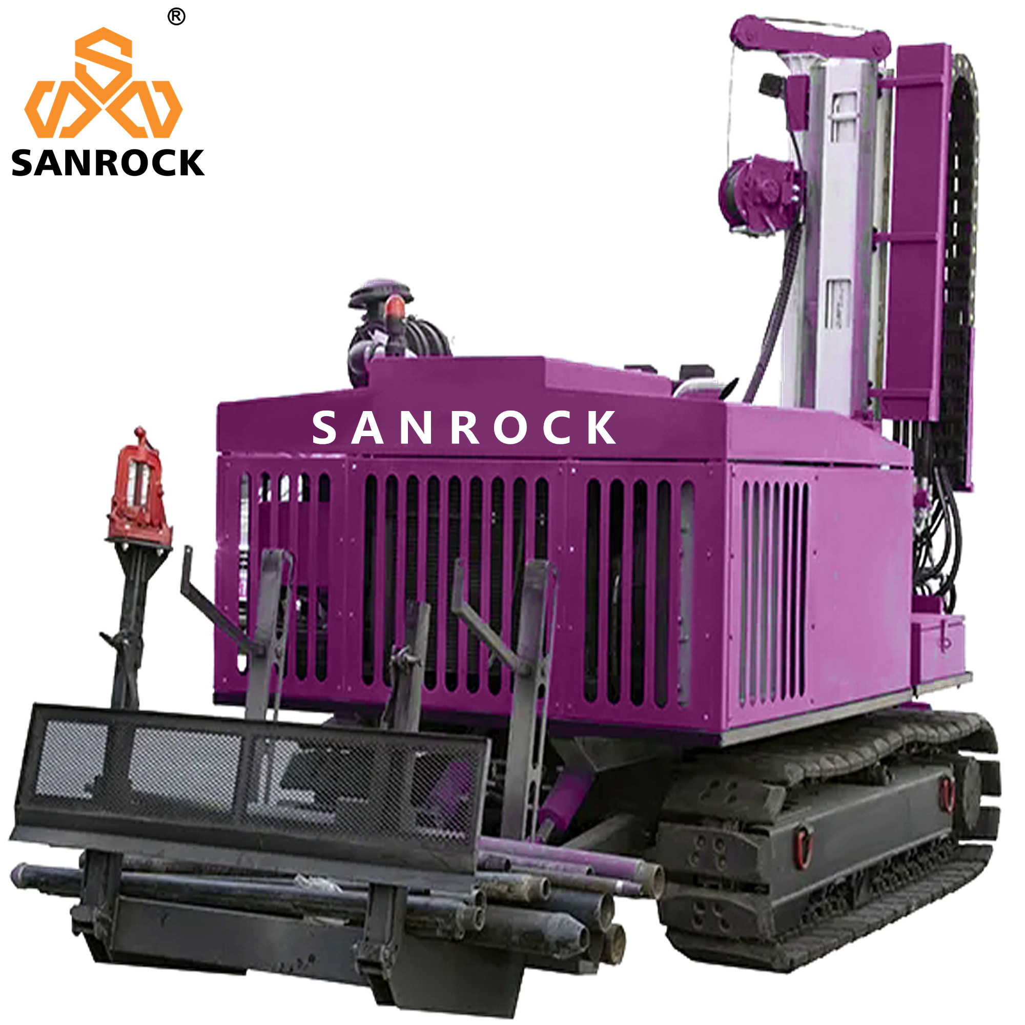 Hydraulic Soil Investigation Drilling Rig Crawler Core Sampleing Drilling Rig Machine