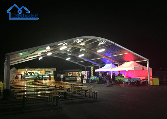 Glass Wall Tent Clear Top Luxury Wedding Matquee Aluminum Arch Frame Out Door Party Arcum Event Tent