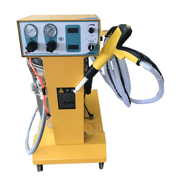 Epoxy PTFE Powder Spraying Machine 12VDC Metal Powder Coating Machine